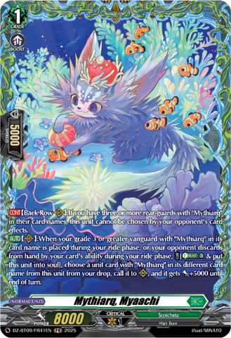 Mythiarq, Myaachi (FR) - Cardfight Vanguard FR Card Image