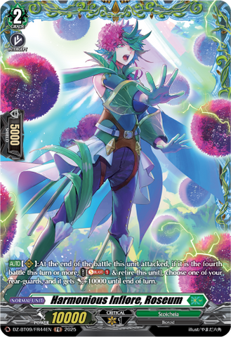 Harmonious Inflore, Roseum (FR) - Cardfight Vanguard FR Card Image
