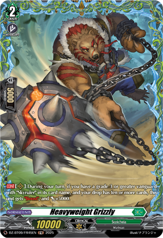 Heavyweight Grizzly (FR) - Cardfight Vanguard FR Card Image