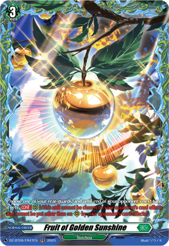 Fruit of Golden Sunshine (FR) - Cardfight Vanguard FR Card Image