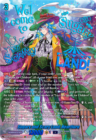 Sugary and Scary Land, Heartluru (SEC) - Cardfight Vanguard SEC Card Image